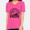 Ladies' Relaxed Jersey V-Neck T-Shirt Thumbnail