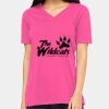 Ladies' Relaxed Jersey V-Neck T-Shirt Thumbnail