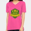 Ladies' Relaxed Jersey V-Neck T-Shirt Thumbnail