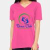 Ladies' Relaxed Jersey V-Neck T-Shirt Thumbnail