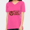 Ladies' Relaxed Jersey V-Neck T-Shirt Thumbnail