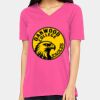 Ladies' Relaxed Jersey V-Neck T-Shirt Thumbnail