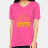 Ladies' Relaxed Jersey V-Neck T-Shirt Thumbnail