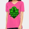 Ladies' Relaxed Jersey V-Neck T-Shirt Thumbnail