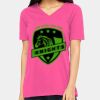 Ladies' Relaxed Jersey V-Neck T-Shirt Thumbnail