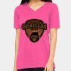 Ladies' Relaxed Jersey V-Neck T-Shirt Thumbnail