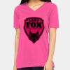 Ladies' Relaxed Jersey V-Neck T-Shirt Thumbnail