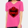 Ladies' Relaxed Jersey V-Neck T-Shirt Thumbnail