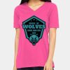 Ladies' Relaxed Jersey V-Neck T-Shirt Thumbnail