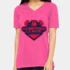 Ladies' Relaxed Jersey V-Neck T-Shirt Thumbnail