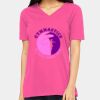 Ladies' Relaxed Jersey V-Neck T-Shirt Thumbnail