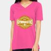 Ladies' Relaxed Jersey V-Neck T-Shirt Thumbnail