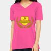 Ladies' Relaxed Jersey V-Neck T-Shirt Thumbnail