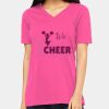 Ladies' Relaxed Jersey V-Neck T-Shirt Thumbnail