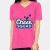 Ladies' Relaxed Jersey V-Neck T-Shirt Thumbnail