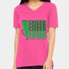 Ladies' Relaxed Jersey V-Neck T-Shirt Thumbnail