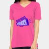 Ladies' Relaxed Jersey V-Neck T-Shirt Thumbnail