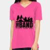 Ladies' Relaxed Jersey V-Neck T-Shirt Thumbnail