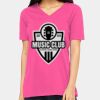 Ladies' Relaxed Jersey V-Neck T-Shirt Thumbnail