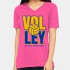 Ladies' Relaxed Jersey V-Neck T-Shirt Thumbnail