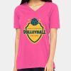 Ladies' Relaxed Jersey V-Neck T-Shirt Thumbnail