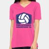 Ladies' Relaxed Jersey V-Neck T-Shirt Thumbnail