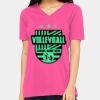 Ladies' Relaxed Jersey V-Neck T-Shirt Thumbnail