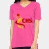 Ladies' Relaxed Jersey V-Neck T-Shirt Thumbnail