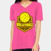 Ladies' Relaxed Jersey V-Neck T-Shirt Thumbnail