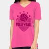 Ladies' Relaxed Jersey V-Neck T-Shirt Thumbnail