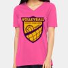 Ladies' Relaxed Jersey V-Neck T-Shirt Thumbnail