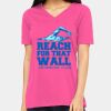 Ladies' Relaxed Jersey V-Neck T-Shirt Thumbnail