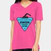 Ladies' Relaxed Jersey V-Neck T-Shirt Thumbnail