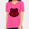 Ladies' Relaxed Jersey V-Neck T-Shirt Thumbnail