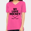 Ladies' Relaxed Jersey V-Neck T-Shirt Thumbnail