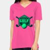 Ladies' Relaxed Jersey V-Neck T-Shirt Thumbnail