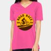 Ladies' Relaxed Jersey V-Neck T-Shirt Thumbnail