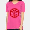 Ladies' Relaxed Jersey V-Neck T-Shirt Thumbnail