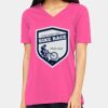 Ladies' Relaxed Jersey V-Neck T-Shirt Thumbnail