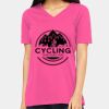 Ladies' Relaxed Jersey V-Neck T-Shirt Thumbnail