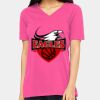 Ladies' Relaxed Jersey V-Neck T-Shirt Thumbnail