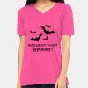 Ladies' Relaxed Jersey V-Neck T-Shirt Thumbnail