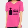 Ladies' Relaxed Jersey V-Neck T-Shirt Thumbnail