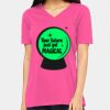 Ladies' Relaxed Jersey V-Neck T-Shirt Thumbnail