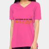 Ladies' Relaxed Jersey V-Neck T-Shirt Thumbnail