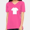 Ladies' Relaxed Jersey V-Neck T-Shirt Thumbnail