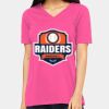 Ladies' Relaxed Jersey V-Neck T-Shirt Thumbnail