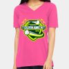 Ladies' Relaxed Jersey V-Neck T-Shirt Thumbnail