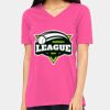 Ladies' Relaxed Jersey V-Neck T-Shirt Thumbnail