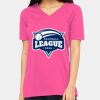 Ladies' Relaxed Jersey V-Neck T-Shirt Thumbnail